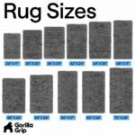 Chikase Bath Rug Mat, Thick Soft Absorbent Chenille, Quick Dry Microfiber Mats, Rubber Backing Washable Shower Floor Rugs, US Designed Bathroom Bathmat Home Decor Accessories, 24x17, Grey - Image 9