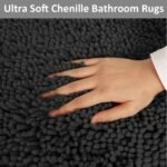 Chikase Bathroom Rugs Set Non Slip 3 Piece Bath Mat Washable Chenille Bath Rugs with PVC Backing Bath Carpet,Absorbent Bathroom Mats with Toilet Rug,Bath Mats for Bathroom,Bedroom, Kitchen,Tub,Home Decor - Image 5