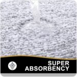 Chikase Bathroom Rugs 24x16, Extra Soft and Absorbent Microfiber Bath Mat, Non-Slip, Machine Washable, Quick Dry Shaggy Bath Carpet, Suitable for Bathroom Floor, Tub, Shower (Small, Grey) - Image 4