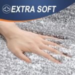 Chikase Bathroom Rugs Mat 30x20, Extra Soft Absorbent Microfiber Bath Rugs, Rubber Backing, Quick Dry, Machine Washable Bath Mats for Bathroom Floor, Tub and Shower, Home Decor Accessories, Grey - Image 3
