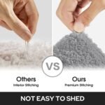 Chikase Bathroom Rugs Sets 2 Piece, Super Soft and Absorbent Non Slip Microfiber Machine Washable Bath Mat Set (20" x 32" + 16" x 24", Grey) - Image 6