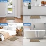 Chikase Bcoimo 24x17 Chenille Bath Mat – Non-Slip with Backing Bath Rug Ultra-Absorbent and Machine Washable Bathroom Mat Quick-Dry Design. Ideal for Bathroom Shower and Tub Areas - Image 7