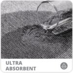 Chikase Bath Mat,Ultra Thin Bathroom Rugs,Rubber Bath Mats for Bathroom,No Slip Bath Rugs,Quick Dry,Machine Washable,Low Pile,Absorbent,Shower Outside,Sink,Home Decor Accessories.Grey,1'5"x2'3"(17x27Inch) - Image 3
