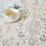Chikase 2x6 Hallway Washable Runner Rug : Vintage Soft Kitchen Laundry Runner with Non Slip Backing Farmhouse Entryway Living Room Floor Mat Stain Resistant Carpet for Bedroom Bathroom Distressed Beside Rug - Image 3