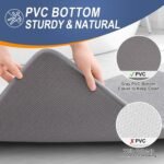 Chikase Thick Memory Foam Bath Mat Rug 30x20, Extra Soft Absorbent Bathroom Rugs, Quick Dry Bath Mats, Non-Slip, Machine Washable Carpet for Bathroom, Tub and Shower, Home Decor Accessories, Grey - Image 4