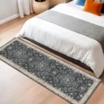 Chikase Black Boho Washable 2x6 Runner Rugs for Hallway Kitchen Bedroom Beside Laundry Room Bathroom Rug, Pet & Kids Friendly, Non Slip Low Pile Stain Resistant Soft Foldable Long 24 x 72 Floor Carpet - Image 6