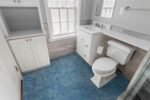 Chikase Garland Rug Room Size Bathroom Carpet, 5-Feet by 8-Feet, Basin Blue - Image 2