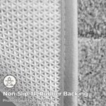 Chikase Gray Bathroom Rugs, Bath Mats for Bathroom Non-Slip, Super Soft and Water Absorbent, Microfiber Bath Rugs, Machine Wash Dry, Bath Rugs for Floor, Tub and Shower, 16" x 24" - Image 7