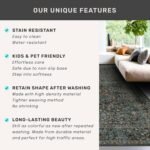 Chikase Non Slip 2x6 Kitchen Runner Rug Washable, Rubber Backed Hallway Runner Rugs, Boho Vintage Floral Botanical Dark Green Non Skid Carpet for Entryway, Bathroom, Hall Way Mats for Floor - Image 7