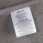 Chikase Amazon Basics Banded Bathroom Bath Rug Mat, Machine Washable, 100% Cotton, 31" x 20", Powder Gray - Image 4